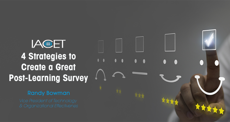 4 Strategies to Create a Great Post-Learning Survey image