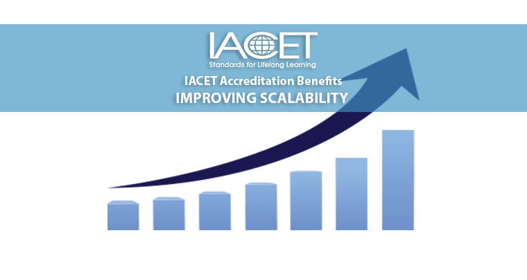 IACET Accreditation Benefits - Improving Scalability image