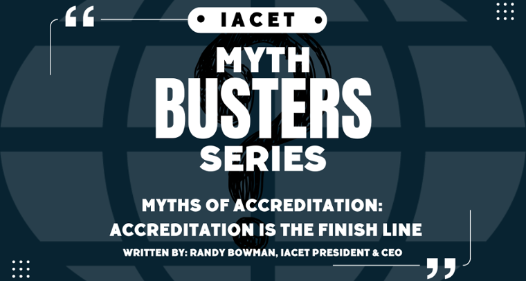 Myth Buster: Achieving Accreditation is the Finish Line image